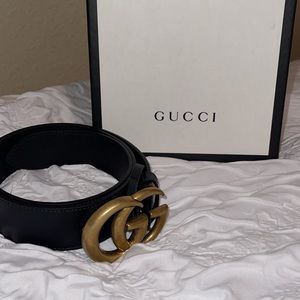 Authentic Gucci leather Belt.